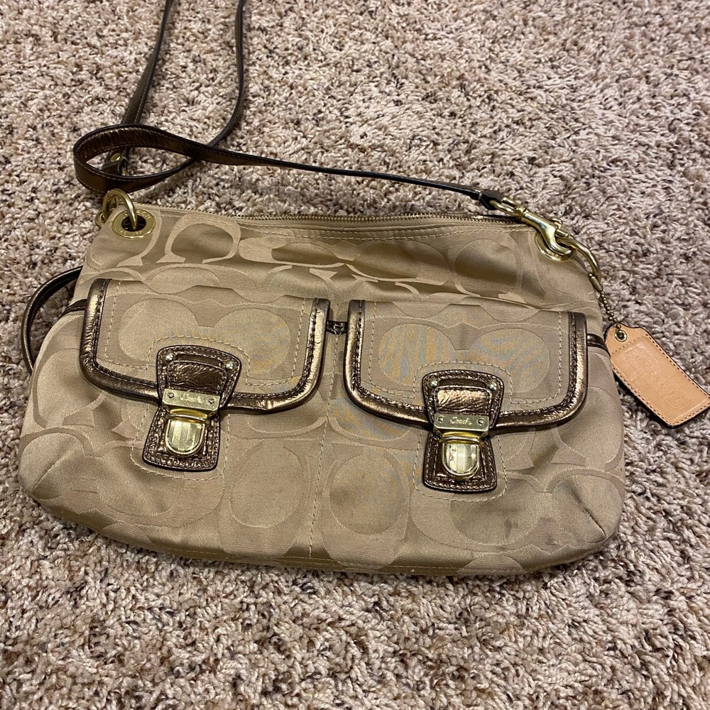 Coach cross body bag